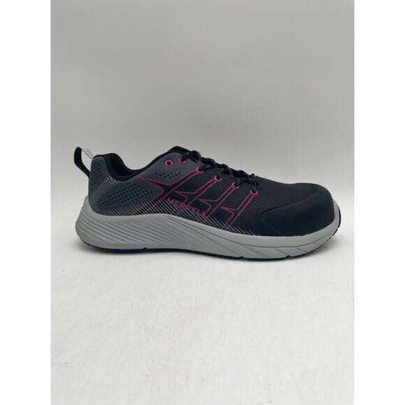 Merrell MOAB FLIGHT CF Women's NEW Safety-Toe Work Shoe Black US Size 10 - Picture 4 of 11